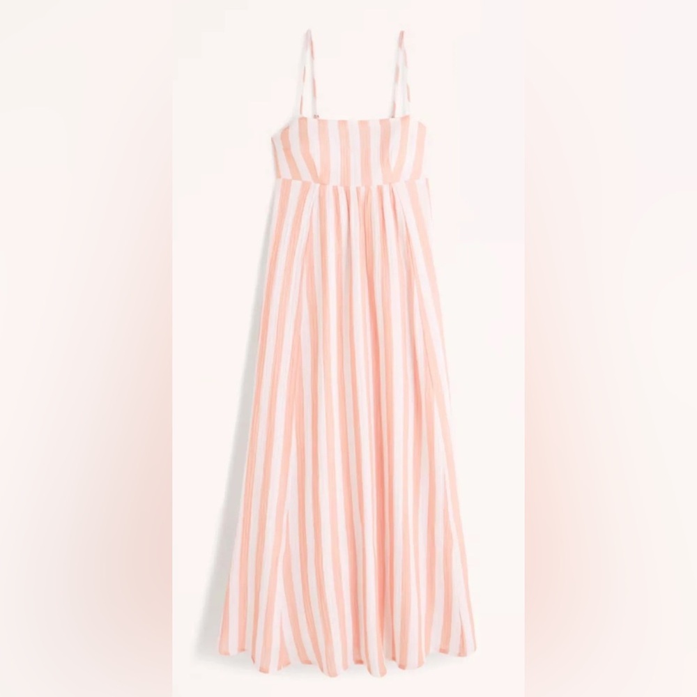 Abercrombie & Fitch babydoll Maxi dress Sundress (L)